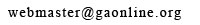 webmaster email